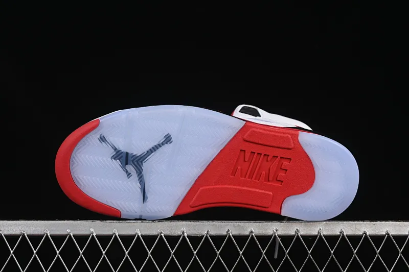 All categories Air Jordan Jordan series basketball shoes Air Jordan 5 OG version Air Jordan 5 Retro "Fire Red Black Tongue" AJ5 Joe 5 Rukawa Maple Flame Red Basketball Shoes HQ7978-101